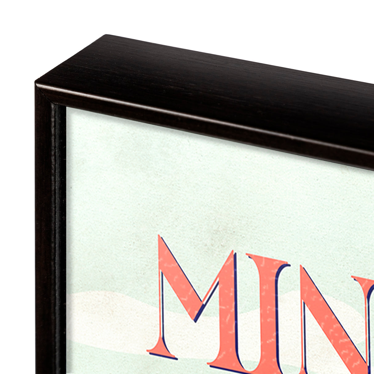 Minnesota Go USA (SM) by Mercana Studio a Hand Embellished Decograph Framed Art Print from Mercana - Luna Furniture