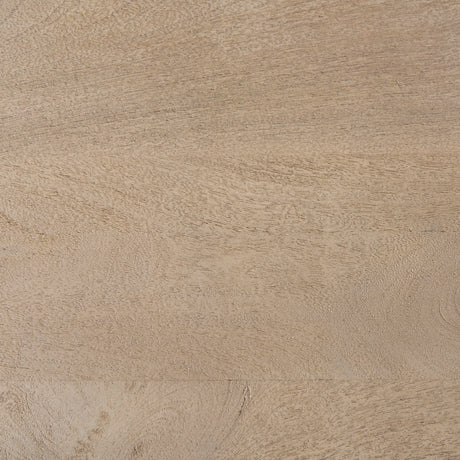 Aida 18H Light Gray Wood Dining Bench from Mercana - Luna Furniture