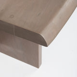 Konstantin 94.0 x 40.0 x 30.0 Medium Brown Wood W/ Live Edge Rectangular Dining Table from Mercana - Luna Furniture