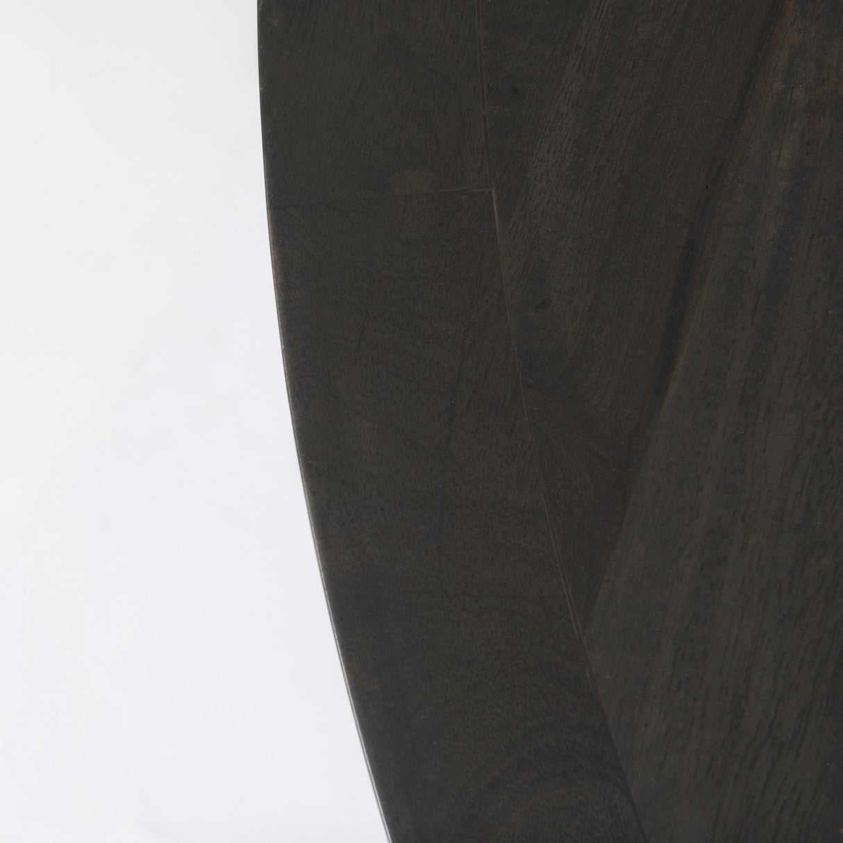 Liesl 54.L x 54.0W x 30.0H Black Wood W/ Circular Top Dining Table from Mercana - Luna Furniture