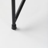 Leonidas 28.5L x 29.5W x 34.0H Black Faux Leather Seat W/ Black Metal Frame Accent Chair from Mercana - Luna Furniture