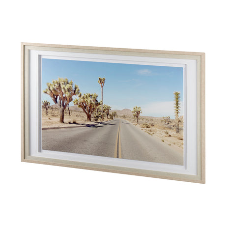 Desert Road by Irene Suchocki a Hand Embellished Textured Framed Art Photograph Matted under Glass from Mercana - Luna Furniture