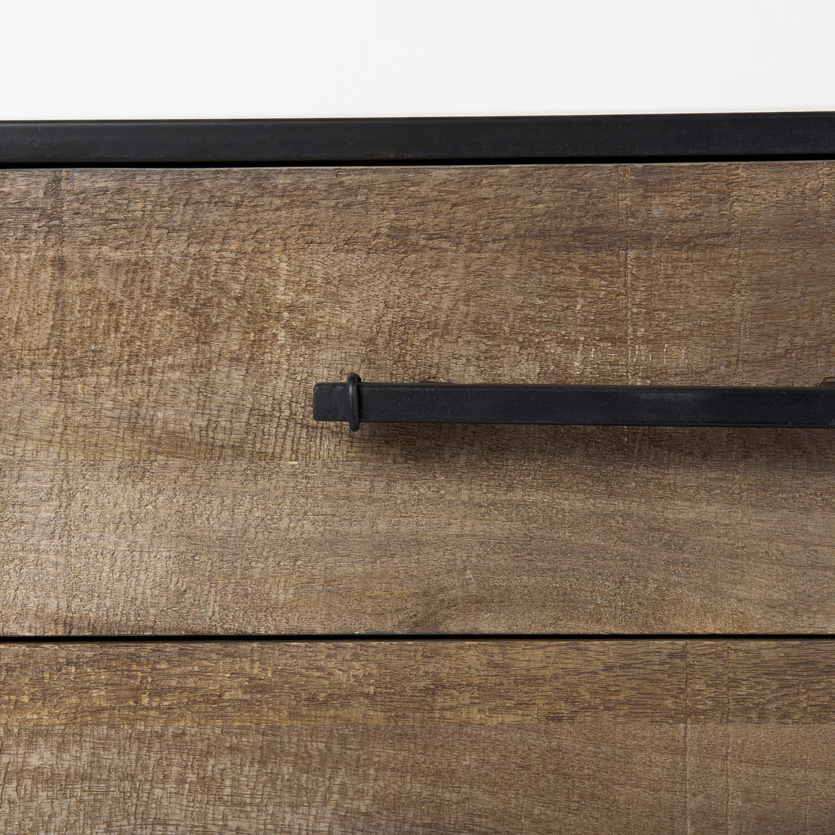Alvin 34.5L x 21.5W x 30.0H Wood W/Metal Framing Accent Cabinet from Mercana - Luna Furniture