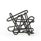 Henderson 10.4L x 8.3W x 7.7H Black Metal Paperclip Decorative Object from Mercana - Luna Furniture