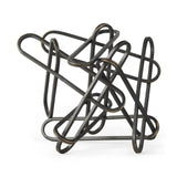 Henderson 12.2L x 9.1W x 9.1H Black Metal Paperclip Decorative Object from Mercana - Luna Furniture