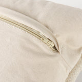 Beardell 18 x 18 Cream And Black Details With Tassels Decorative Pillow Cover from Mercana - Luna Furniture