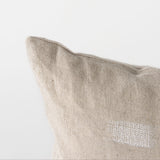 Lacey 13 x 21 Beige/White Decorative Pillow Cover from Mercana - Luna Furniture