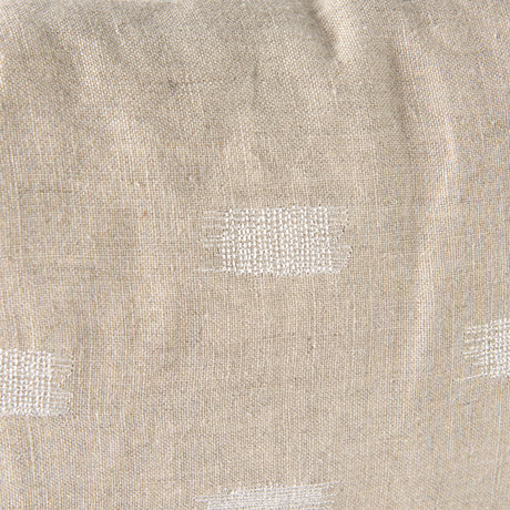 Lacey 13 x 21 Beige/White Decorative Pillow Cover from Mercana - Luna Furniture