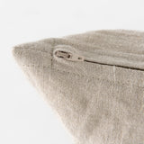 Lacey 13 x 21 Beige/White Decorative Pillow Cover from Mercana - Luna Furniture