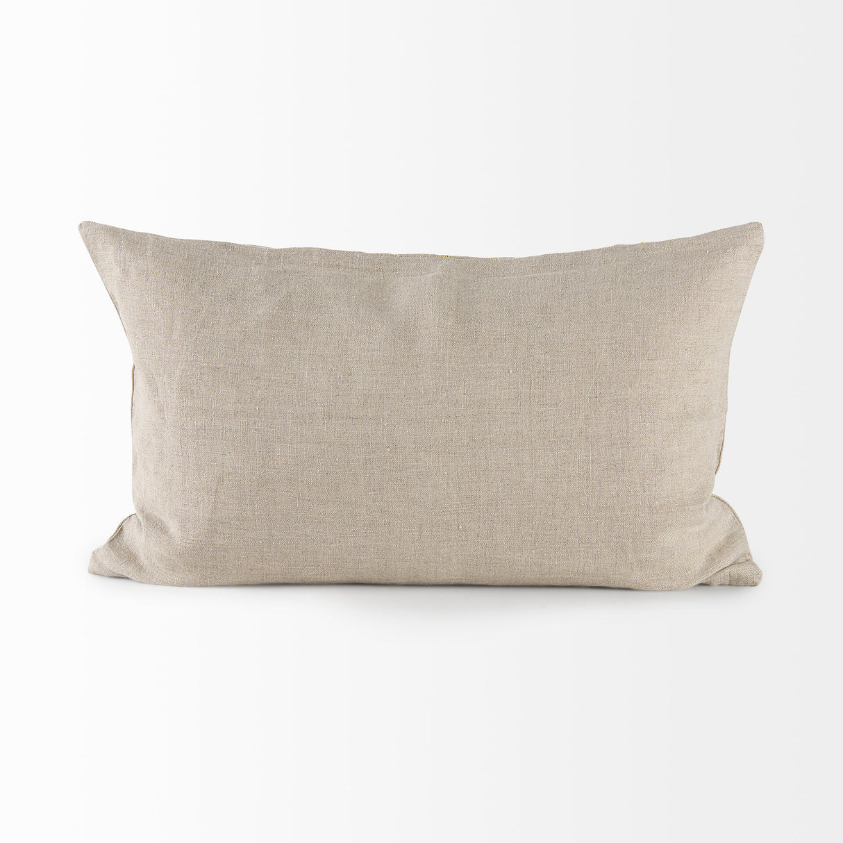 Danika 13.0L x 21.0W x 0.2H Beige and Gold Fabric Decorative Pillow Cover from Mercana - Luna Furniture