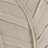 Ivivva 14L x 26W Beige Fabric Textured Decorative Pillow Cover from Mercana - Luna Furniture