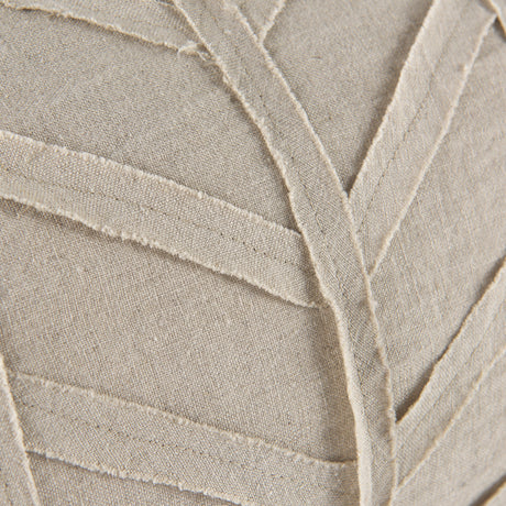 Ivivva 14L x 26W Beige Fabric Textured Decorative Pillow Cover from Mercana - Luna Furniture