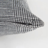 Ramone 14 x 26 White and Black Fabric Decorative Pillow Cover from Mercana - Luna Furniture