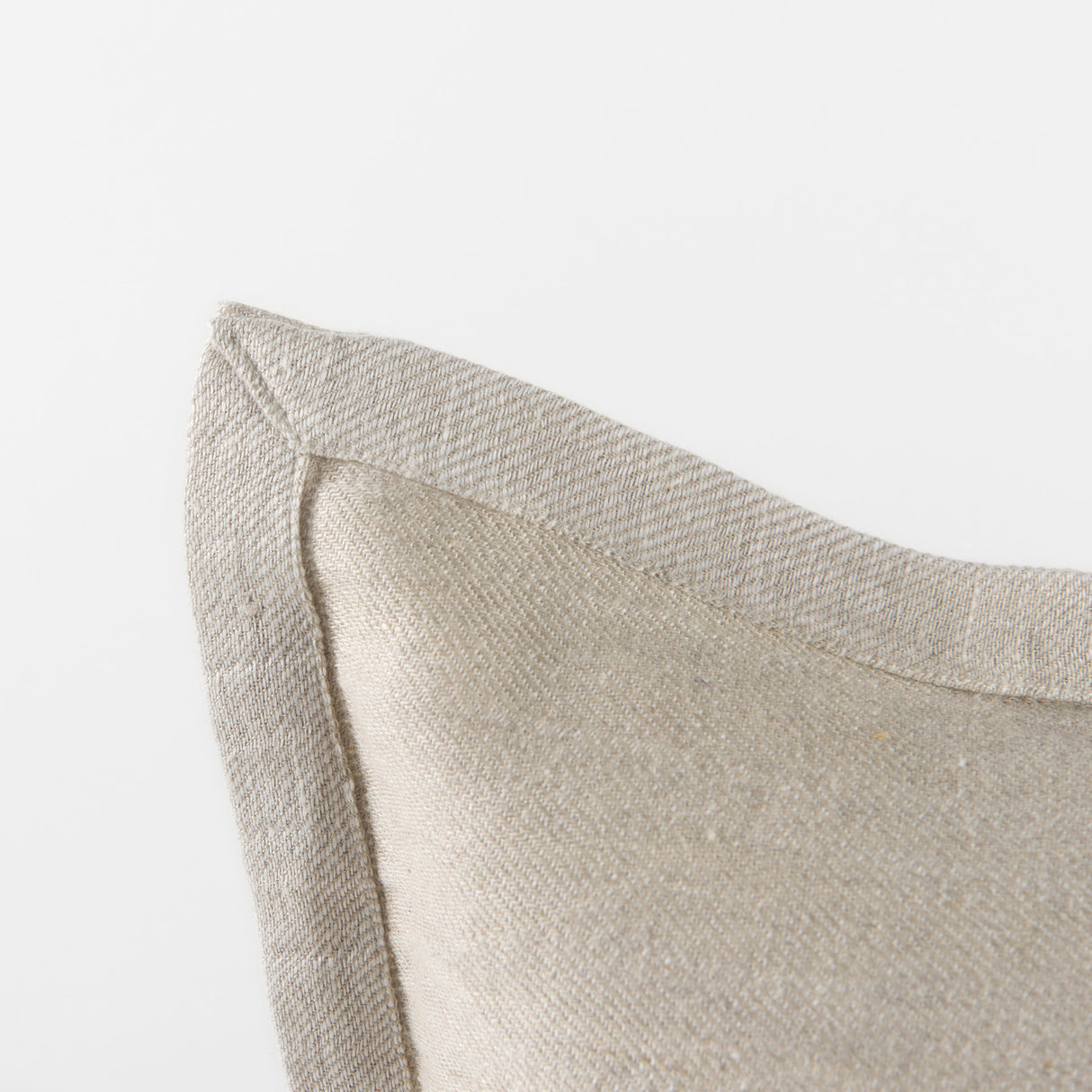 Mae 14L x 26W Beige Fabric Decorative Pillow Cover from Mercana - Luna Furniture