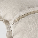 Mae 20L x 20W Beige Fabric Decorative Pillow Cover from Mercana - Luna Furniture