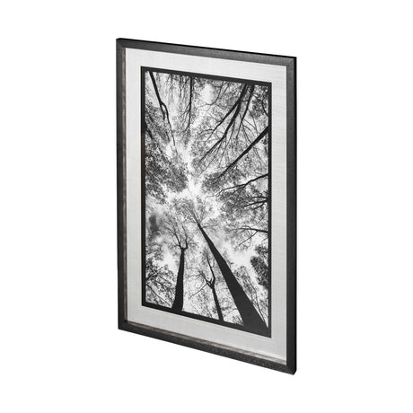 Looking Up I BW by Mercana Studio a Hand Embellished Textured Framed Photo Art Print Matted under Gl from Mercana - Luna Furniture
