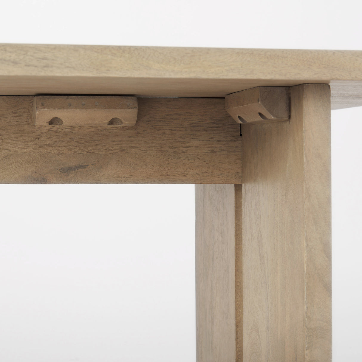 Aida 18H Light Brown Wood Dining Bench from Mercana - Luna Furniture