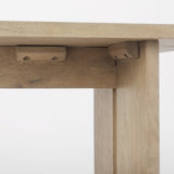 Aida 18H Light Brown Wood Dining Bench from Mercana - Luna Furniture