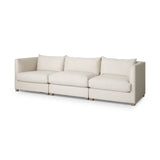 Valence 3 Piece Beige Modular Sofa Set from Mercana - Luna Furniture