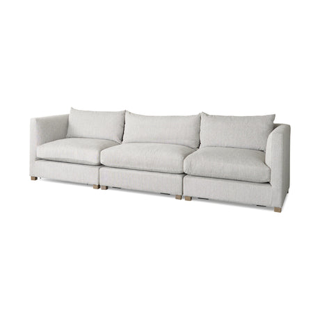 Valence 3 Piece Light Gray Modular Sofa Set from Mercana - Luna Furniture