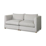 Valence 2 Piece Light Gray Modular Sofa Set from Mercana - Luna Furniture