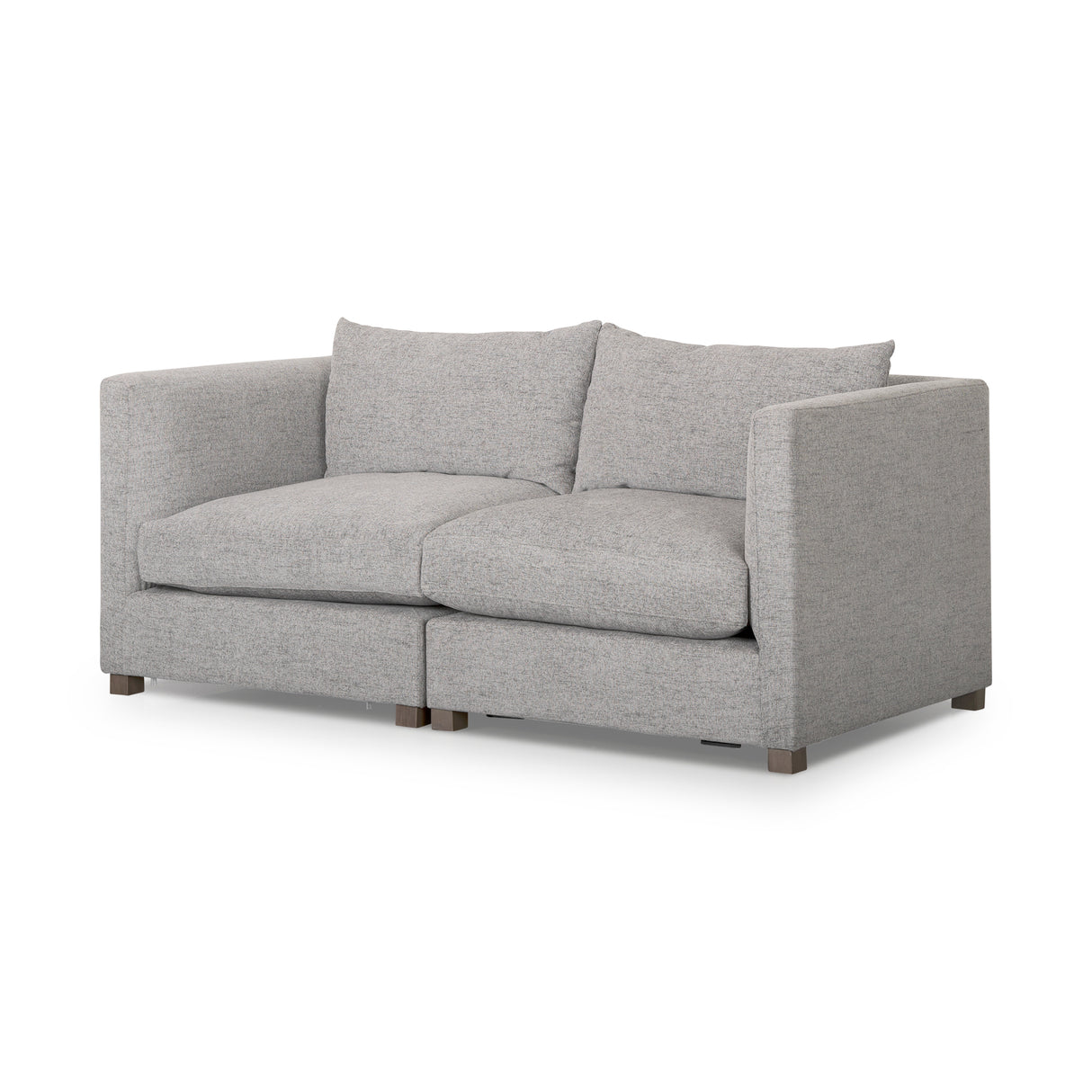 Valence 2 Piece Medium Gray Modular Sofa Set from Mercana - Luna Furniture