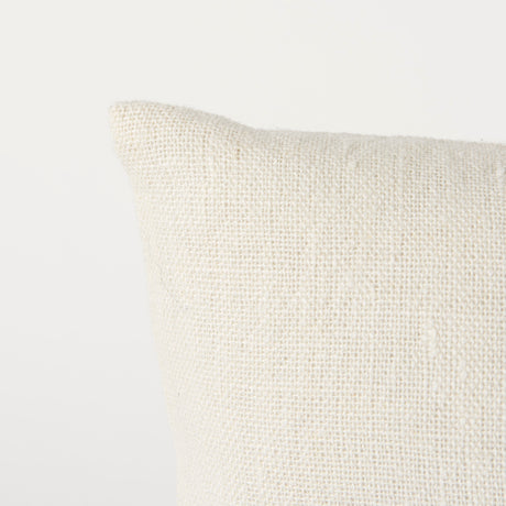 Sandra 18 x 18 Beige With Blue Stripes Decorative Pillow Cover from Mercana - Luna Furniture