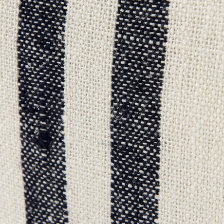 Sandra 18 x 18 Beige With Blue Stripes Decorative Pillow Cover from Mercana - Luna Furniture
