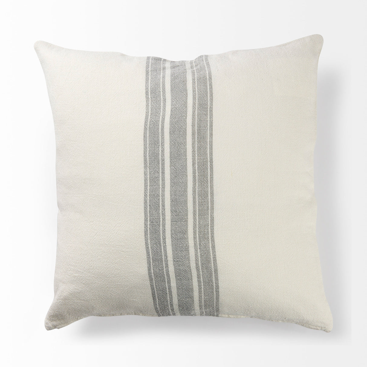 Patrice 22 x 22 Cream With Gray Stripes Decorative Pillow Cover from Mercana - Luna Furniture