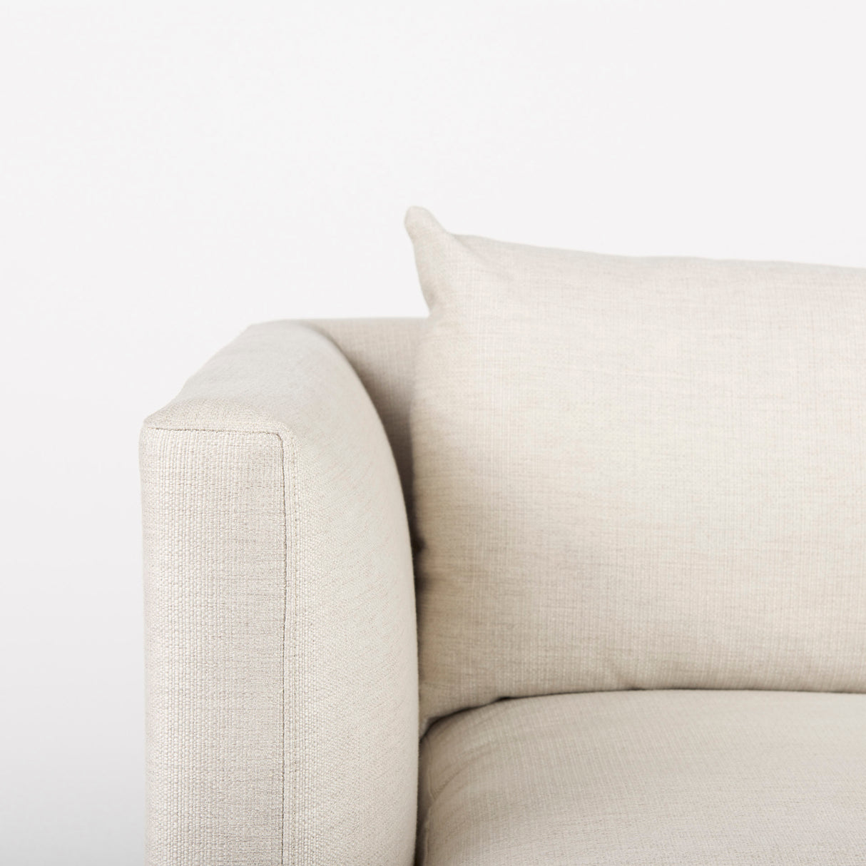 Valence 2 Piece Beige Modular Loveseat