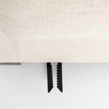 Valence 2 Piece Beige Modular Loveseat
