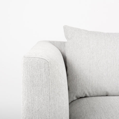 Valence 3 Piece Light Gray Modular Sofa Set from Mercana - Luna Furniture