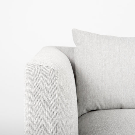 Valence 2 Piece Light Gray Modular Sofa Set from Mercana - Luna Furniture