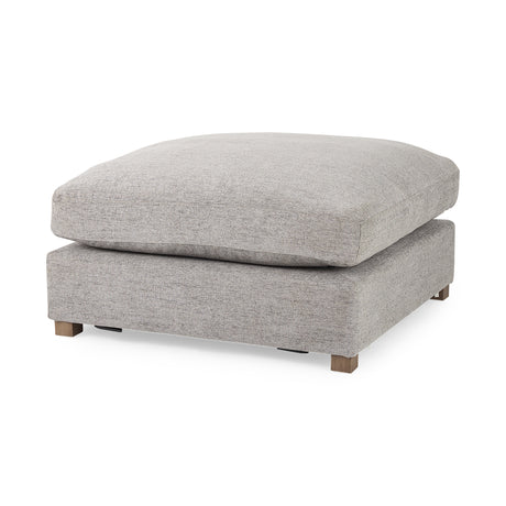 Valence 5 Piece Medium Gray Modular Sofa Set (Included 1 Ottoman) from Mercana - Luna Furniture