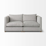 Valence 2 Piece Light Gray Modular Sofa Set from Mercana - Luna Furniture