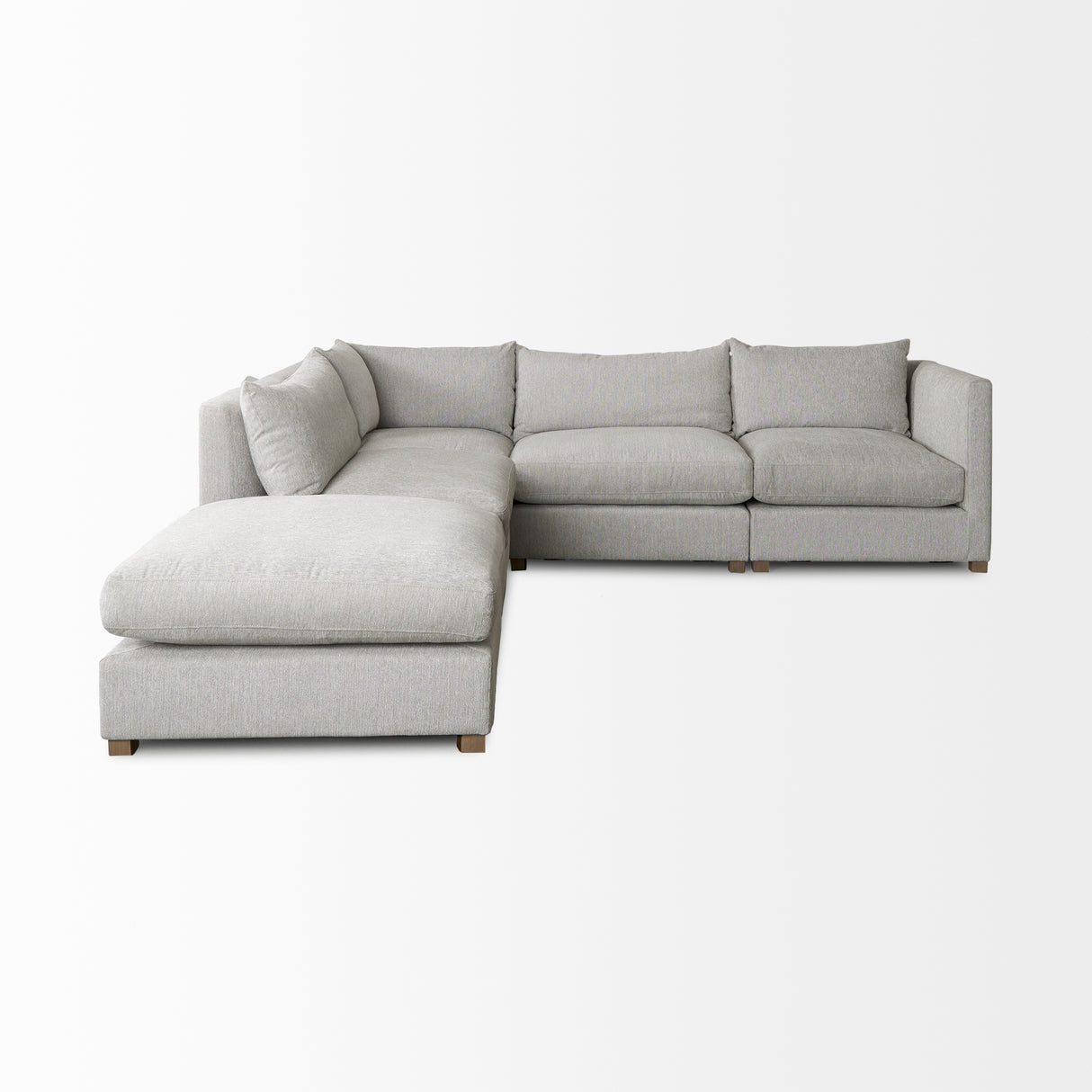 Valence 5 Piece Modular Sofa Set (Included 1 Ottoman)