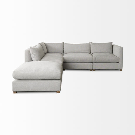 Valence 5 Piece Modular Sofa Set (Included 1 Ottoman) from Mercana - Luna Furniture