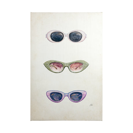 Sunglass Collection I by NaTar a Hand Embellished Textured Canvas from Mercana - Luna Furniture