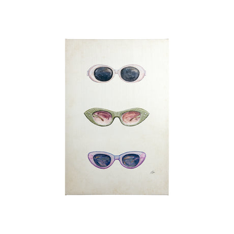 Sunglass Collection I by NaTar a Hand Embellished Textured Canvas from Mercana - Luna Furniture