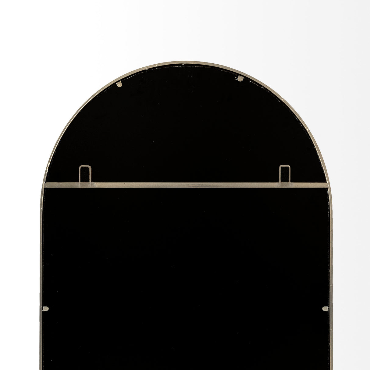 Giovanna 23.6L x 1.2W x 48.8H Gold Metal Frame Rounded Arch Vanity Mirror from Mercana - Luna Furniture