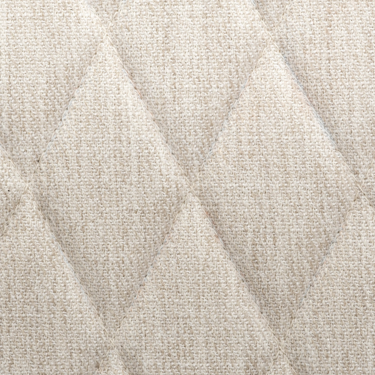 David Diamond Tuffed Cream Fabric Wrap Brown Wood Base Dining Chair, Set of 2 from Mercana - Luna Furniture
