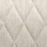 David Diamond Tuffed Cream Fabric Wrap Brown Wood Base Dining Chair, Set of 2 from Mercana - Luna Furniture