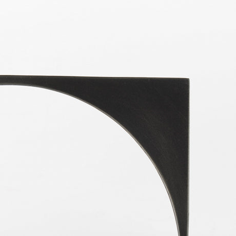 Lima Gunmetal Iron Large Decorative Object from Mercana - Luna Furniture