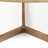 Denver 91.5x38 Rectangular Brown Solid Wood Top & Base Dining Table from Mercana - Luna Furniture