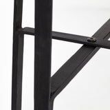 Helios II 60L x 14W x 29H Rectangular Brown Raised Edge Top Console Table from Mercana - Luna Furniture