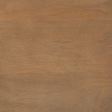 Helios III 20L x 24H Set of Two Round Brown Solid Wood Iron Base Nesting End/Side Tables from Mercana - Luna Furniture