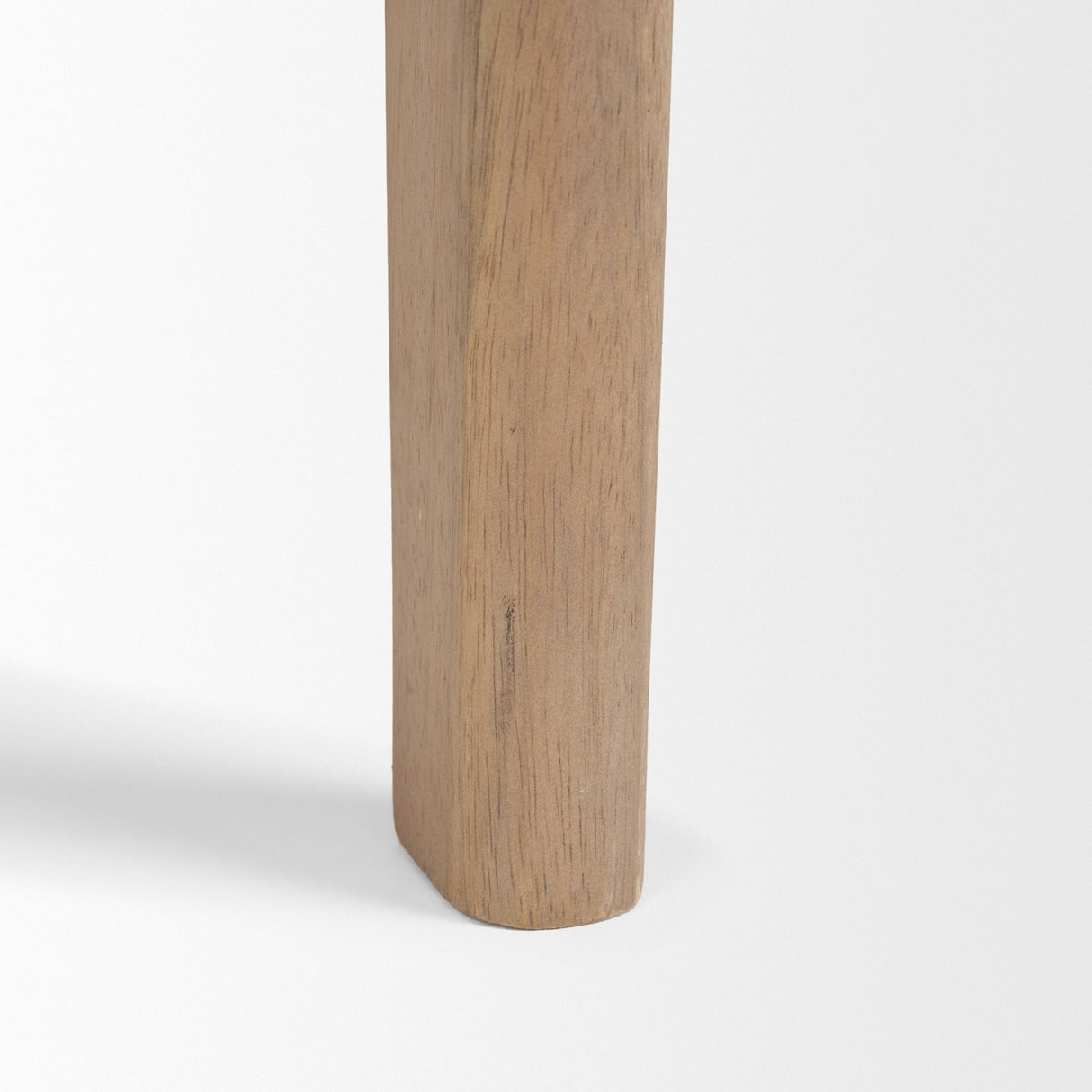 Cleaver I 22 x 24 Round Top Brown Solid Wood Accent Table from Mercana - Luna Furniture