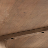 Denver 91.5x38 Rectangular Brown Solid Wood Top & Base Dining Table from Mercana - Luna Furniture