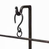 Adilah 16L x 10W Black Metal Vintage Inspired Weighing Scale from Mercana - Luna Furniture