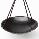 Adilah 16L x 10W Black Metal Vintage Inspired Weighing Scale from Mercana - Luna Furniture